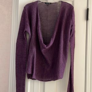 Eileen Fisher Drape Front Sweater